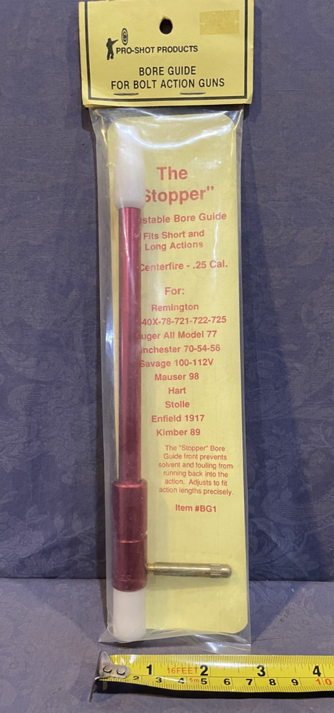 Pro-Shot Products The “Stopper” Adjustable Bore Guide .22 Centerfire – .25 Cal