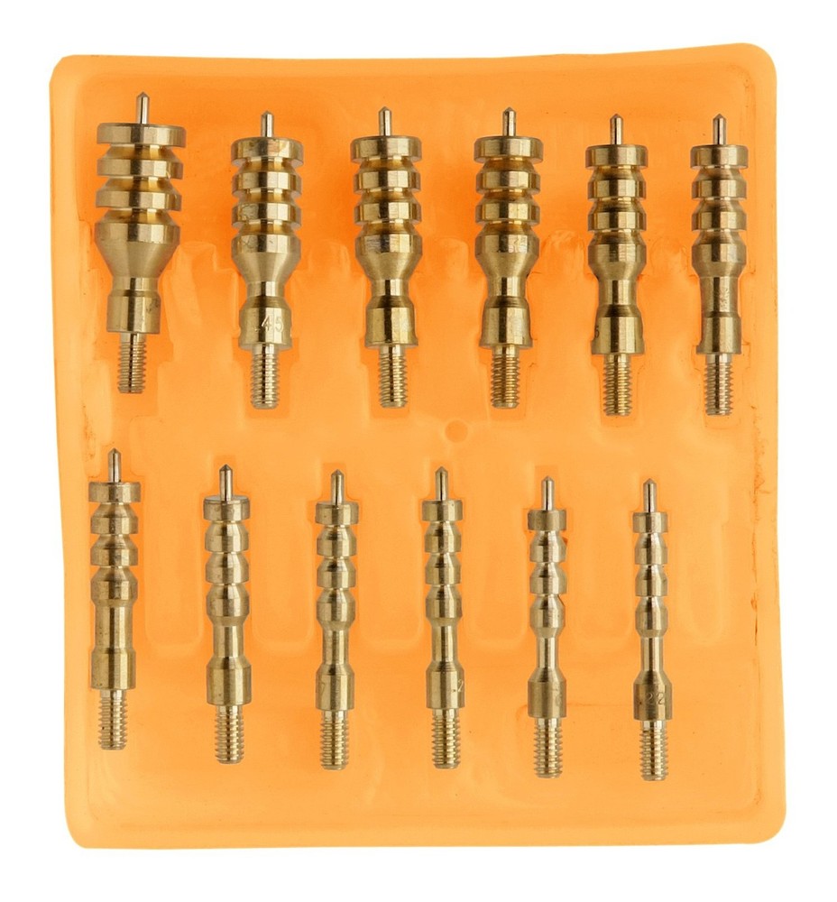 Hoppe’s No. 9, 13-Piece Brass Jag Kit,Orange
