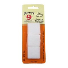 Hoppes 1202 No. 2 Gun Cleaning Patches .22 to .270 caliber Package of 60