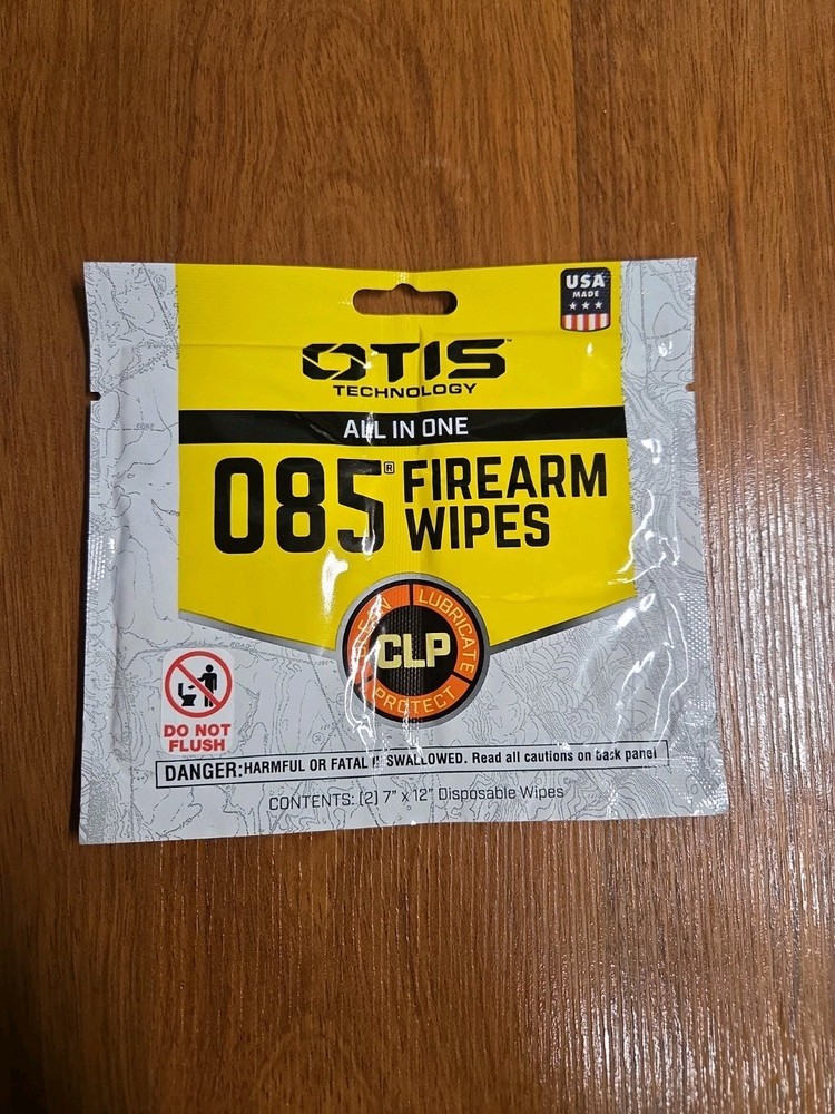 Otis O85 CLP Dual Wipes All In One Gun Cleaner IP-2TW-085 2 Pack