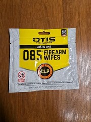 Otis O85 CLP Dual Wipes All In One Gun Cleaner IP-2TW-085 2 Pack