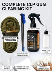 Gun Cleaning Oil Kit 3-in-1 Cleans, Lubes, Protects – 6.8 Oz Sprayer Gun Oil Cle