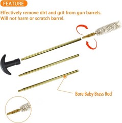 .50 Cal Bore Mop Cleaning Brushes (5 Pieces)