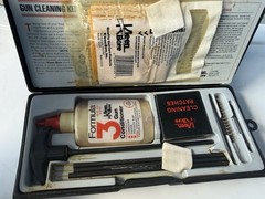 Kleen Bore Cleaning Kit VINTAGE Black Magic Steel Rod .22 .223 .225 Case K-205
