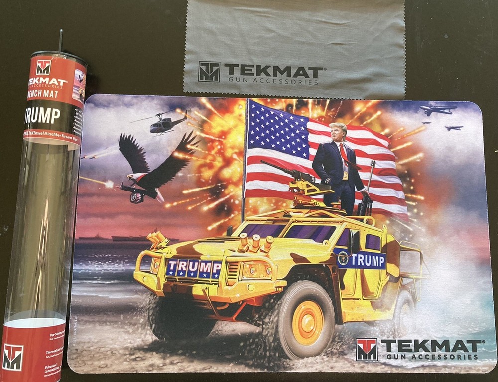 TekMat Homage To Donald Trump Pistol Gun Cleaning Mat w/bonus towel NEW