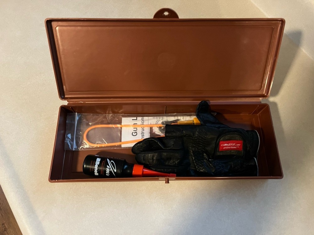 Lot Hoppes Gun Cleaning Plastic Case Benelli Vinci Oil Gun Lock Shooting Glove