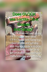Copper Colored inky pudding fits GLOCK super 5ml sized Factory Lubricant