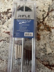 16 Piece Universal Rifle Cleaning Kit for Use on .22, .243, .270 and 30 Caliber