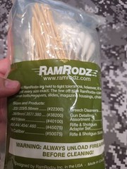 RAMRODZ .40 CAL 10MM BARREL BREECH CLEANERS LOW LENT & BLAZE FLAGGING TAPE LOT