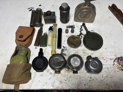 RARE Military Oiler Oil Bottle Collection.