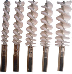 Hightbrush Nylon, Stainless Steel and Brass Brush 2″BL 4″OL, 6-38mm dia for Guns