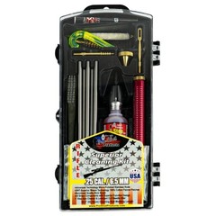 Pro-Shot R2565KIT Classic .25 Cal 6.5mm Rifle Cleaning Kit Plastic Case