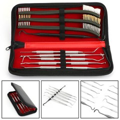 9X Gun Cleaning Kit For Rifle Pistol Handgun Shotgun Cleaning Set Gun Brush UE