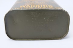 LSA – 1 Quart Small Arms Gun Oil Semi-Fluid, US Army 0-158 1973 Vtg New/Full NOS