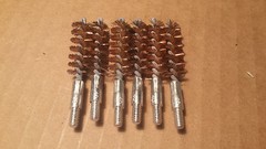 Six Bore Cleaning Brushes for .40 .41 Caliber Guns 10 mm 40 S&W/.41 Cal. Pistol