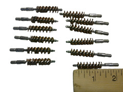 12 bronze Bore Brushes for w/8-32 thread 30 .308 30-06 Cal 30-30 cal