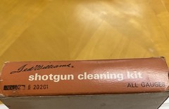 Vtg Sears Ted Williams Shotgun Cleaning Kit 20201 w/ Rare 1978 Candid Photo Lot