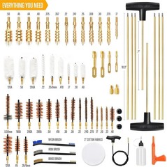 Elite Gun Cleaning Kit Handgun Shotgun Pistol Universal Cleaning Kit W/ All