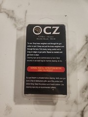 OCZ CZ Bore Cleaner Double Brush Tech 9mm .38 .357 Cal Rope Snake Barrel Cleaner