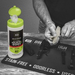 All Purpose CLP Quick Wipes, 5″ x 6″, 50, White, Polyester Wipes with Lubricant