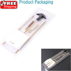 Rifle Gun Barrel Cleaning Kits for .177/.22 (4.5/5.5Mm) Caliber, Bore Brush,Pist