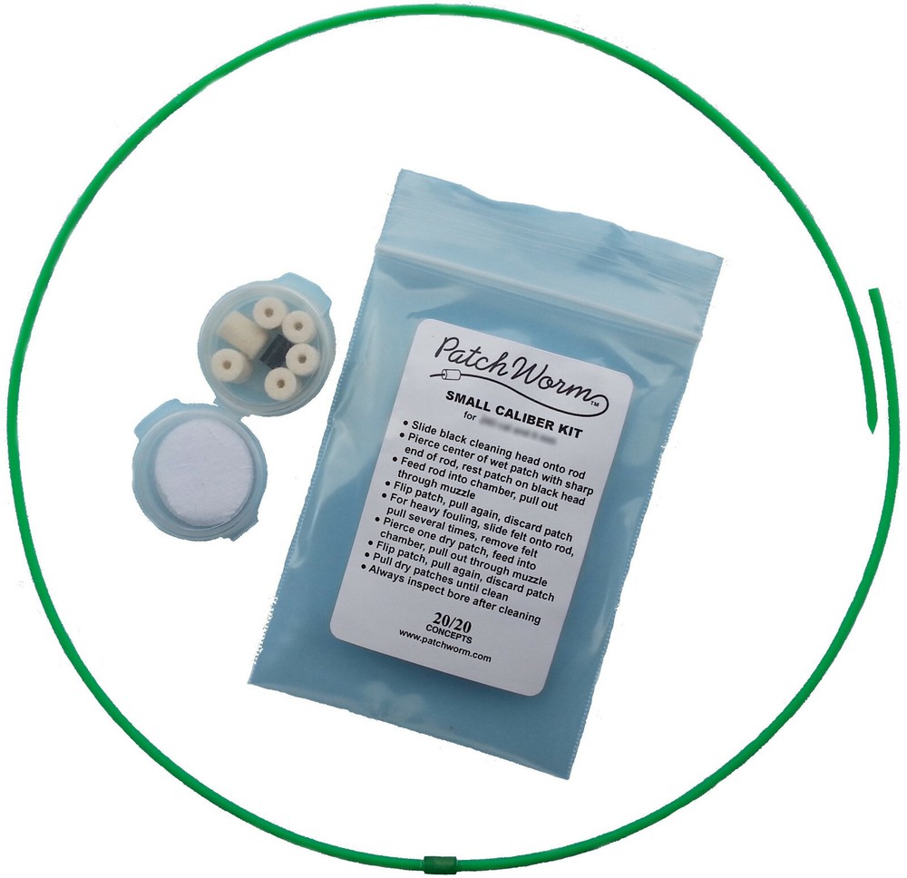 PatchWorm .243 cal / 6mm Cleaning Kit for RIFLES