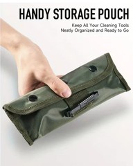 Gun Rifle Cleaning Kit with Large Cleaning Mat Set– .223 / 5.56 Maintenance