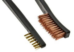 SE 5pc Gun Cleaning Set Brass, Copper, Nylon and 2 picks 7″ long – 7624BC-5