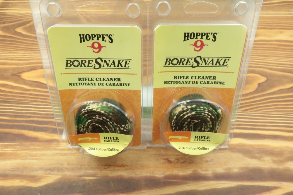 Hoppe’s 24025 BoreSnake .204 NOS 2 Pack