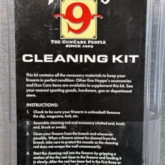 NEW Hoppes No. 9 Cleaning Kit with Aluminum Rod, Universal Pistol PCOB