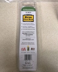 Remington Flex Rod 32 in T-Handle Gun Cleaning Rod Ergonomic Gray