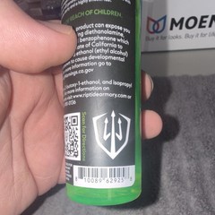 Riptide Armory Optic Glass Cleaner Ultra Clarity Deep Cleaning 4 fl oz Green