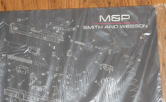 Cerus Gear Smith & Wesson (S&W) M&P Pistol Cleaning Mat 12″ x 17″ – Black