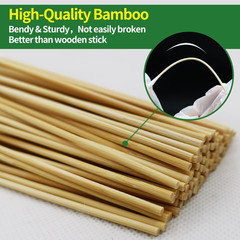 500PCS Precision Gun Cleaning Swabs, 6 Inch Pointed Cotton Swabs with Storage Ca
