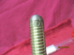 PRO-SHOT Products, USA, 6.5″ Stainless Pistol Cleaning Rod, 38 to 45Cal.
