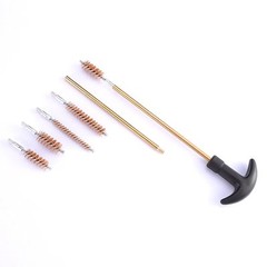 Gun Cleaning Kit Pistol Cleaning with Metal Brushes in Zippered Compact Organize