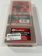 KleenBore BY SAFARILAND CLASSIC HANDGUN GUN CLEANING KIT .40 .41 10mm K220