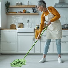 Nuanchu 20 Pieces Extra Large Microfiber Cleaning Cloth Rags Towels Bulk 20 X