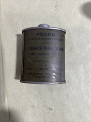 4 Vintage Military Bore Cleaner 2 Oz Cans Curran Corp Malden Mass