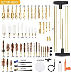 Elite , Rifle Handgun Shotgun Pistol Universal Cleaning Kit with All Brass Hi…