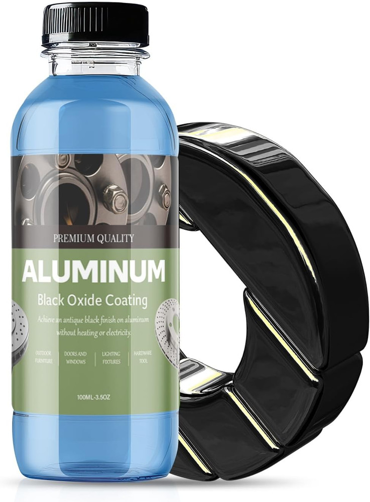 New Aluminum Black Metal Finish Fast Drying Black Oxide Solution Fast Shipping