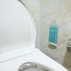 Kevinrooty 100x Disposable Crevice Cleaning Brush Tool Kit Toilet Seat Cleaner