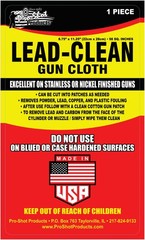 Pro-Shot Products Lead Cleaning Cloth, White, 8.75″ x 11.25″