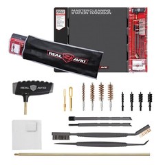 Portable Handgun Cleaning Kit with 19×16 Gun Mat – Easy Maintenance On-the-Go