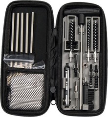 Portable & Convenient Cleaning Kit for Rifles and Handguns – includes Brushes