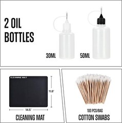 Universal Gun Cleaning Kit Gun Brushes for Pistol,Handguns,Shotguns,Rifles