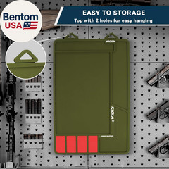 Gun Cleaning Mat, Pistol Maintenance Mat Anti-Slip Thick Rubber Rifle Handgun Cl