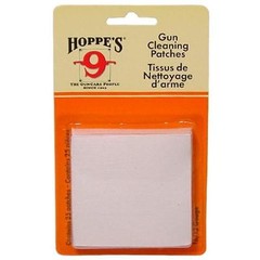 Hoppes 1205 No. 5 Gun Cleaning Patches 16/12 gauge Package of 25