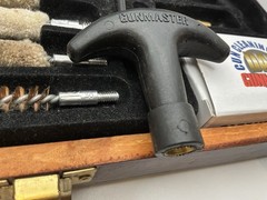 DAC Gunmaster Universal Gun Cleaning Kit Wood Case Multi Caliber Rifle Pistol