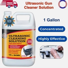 New UltraSonic Gun Cleaner Solution For Gun Parts Cleaning, Concentrate 1 Gallon